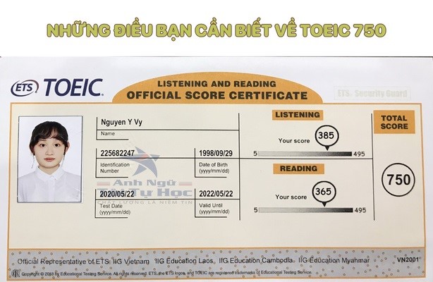 Những điều bạn cần biết Toeic 750