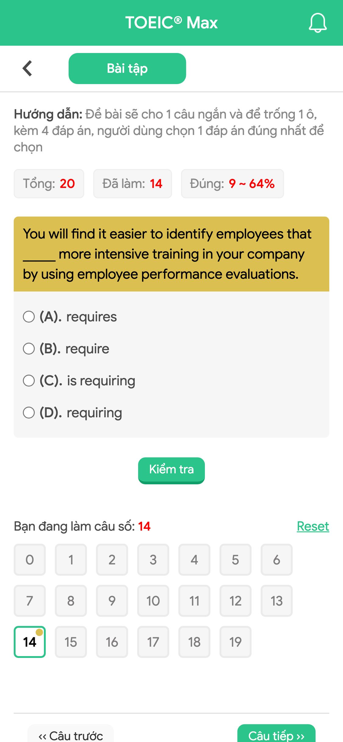 You will find it easier to identify employees that _____ more intensive training in your company by using employee performance evaluations.