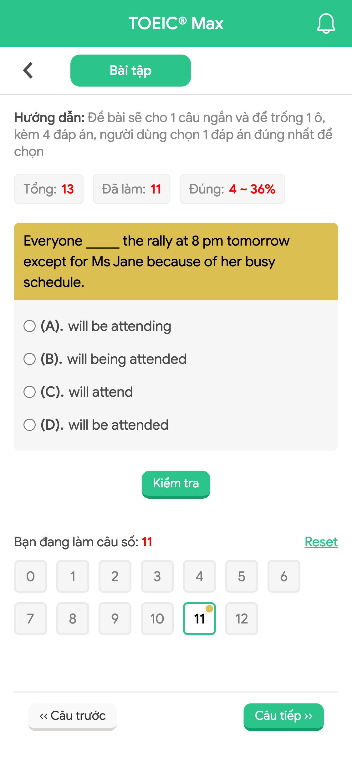 Everyone _____ the rally at 8 pm tomorrow except for Ms Jane because of her busy schedule.