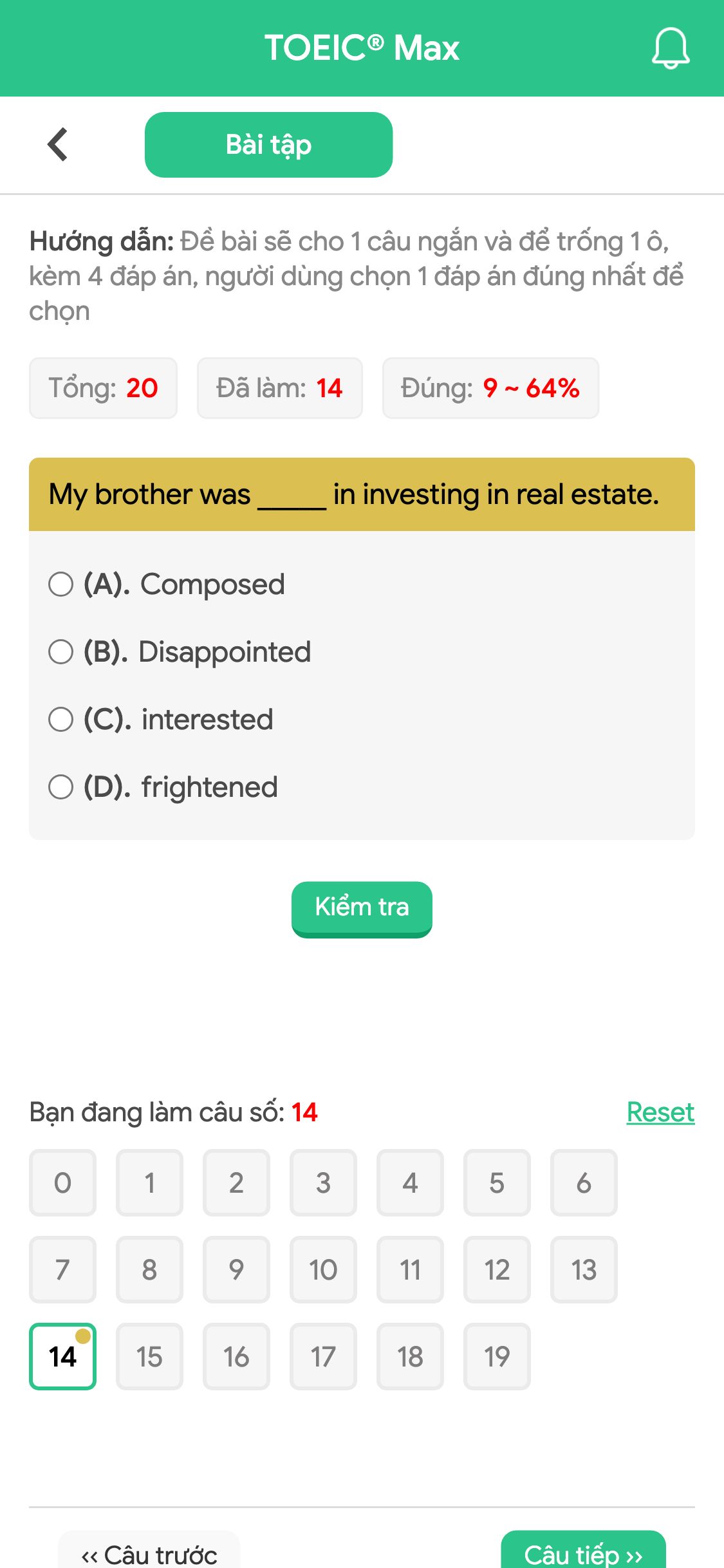 My brother was _____ in investing in real estate.