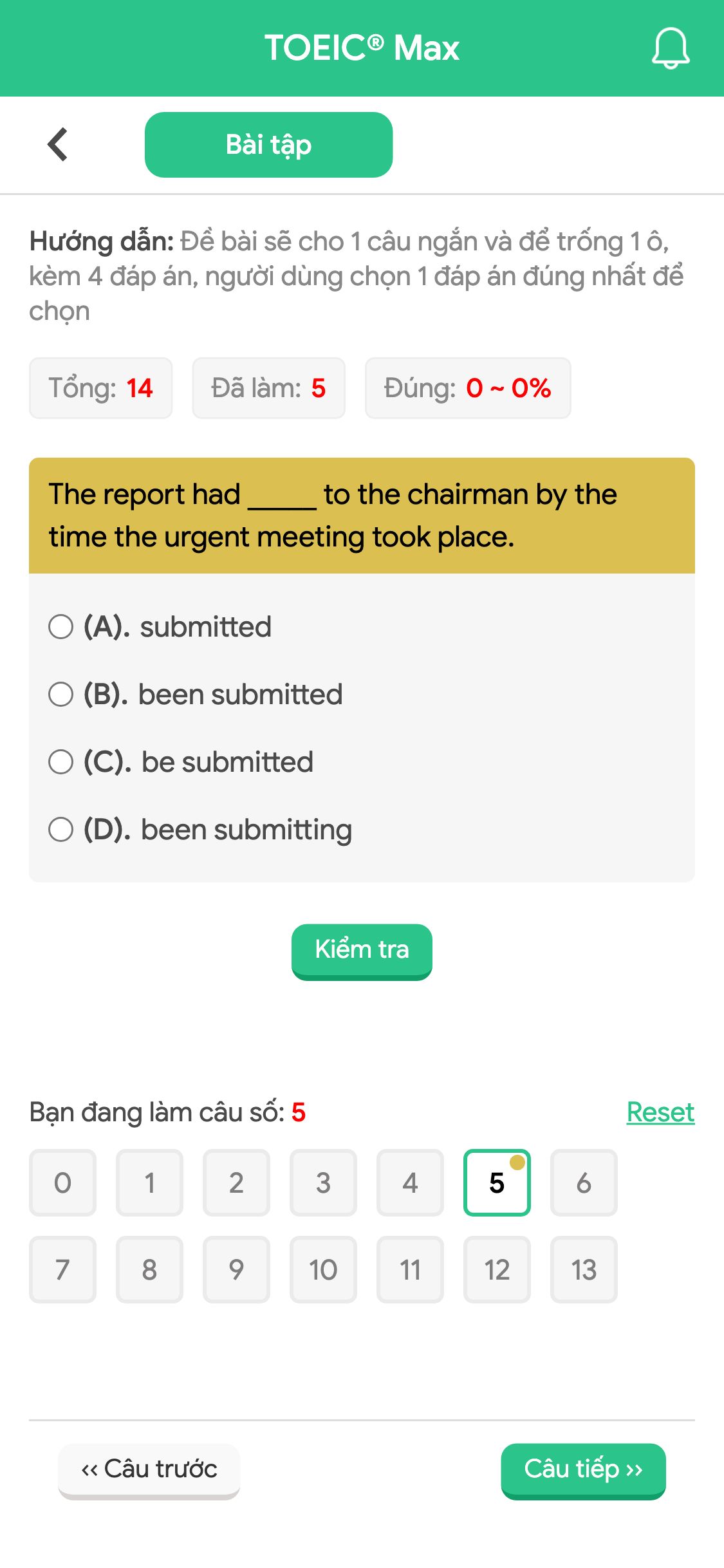 The report had _____ to the chairman by the time the urgent meeting took place.