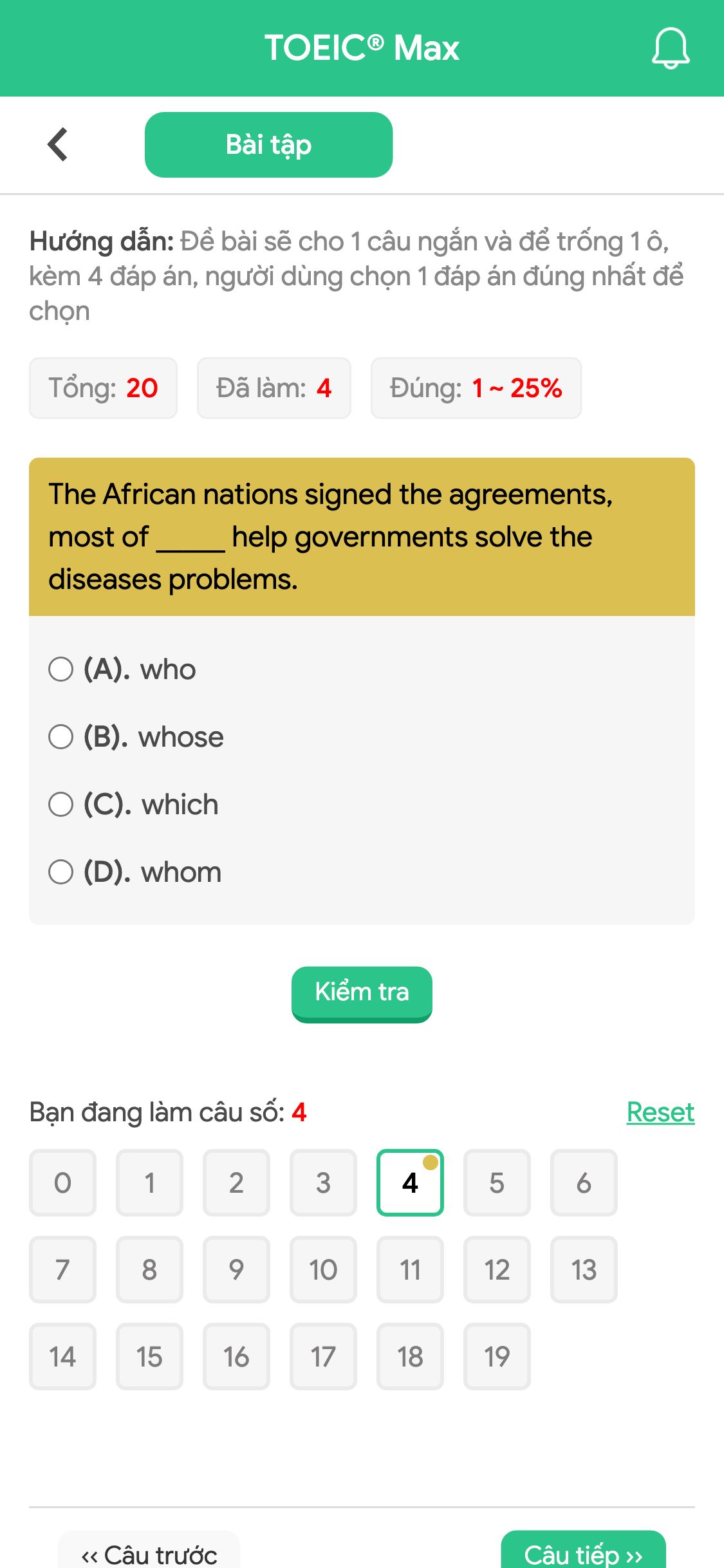 The African nations signed the agreements, most of _____ help governments solve the diseases problems.