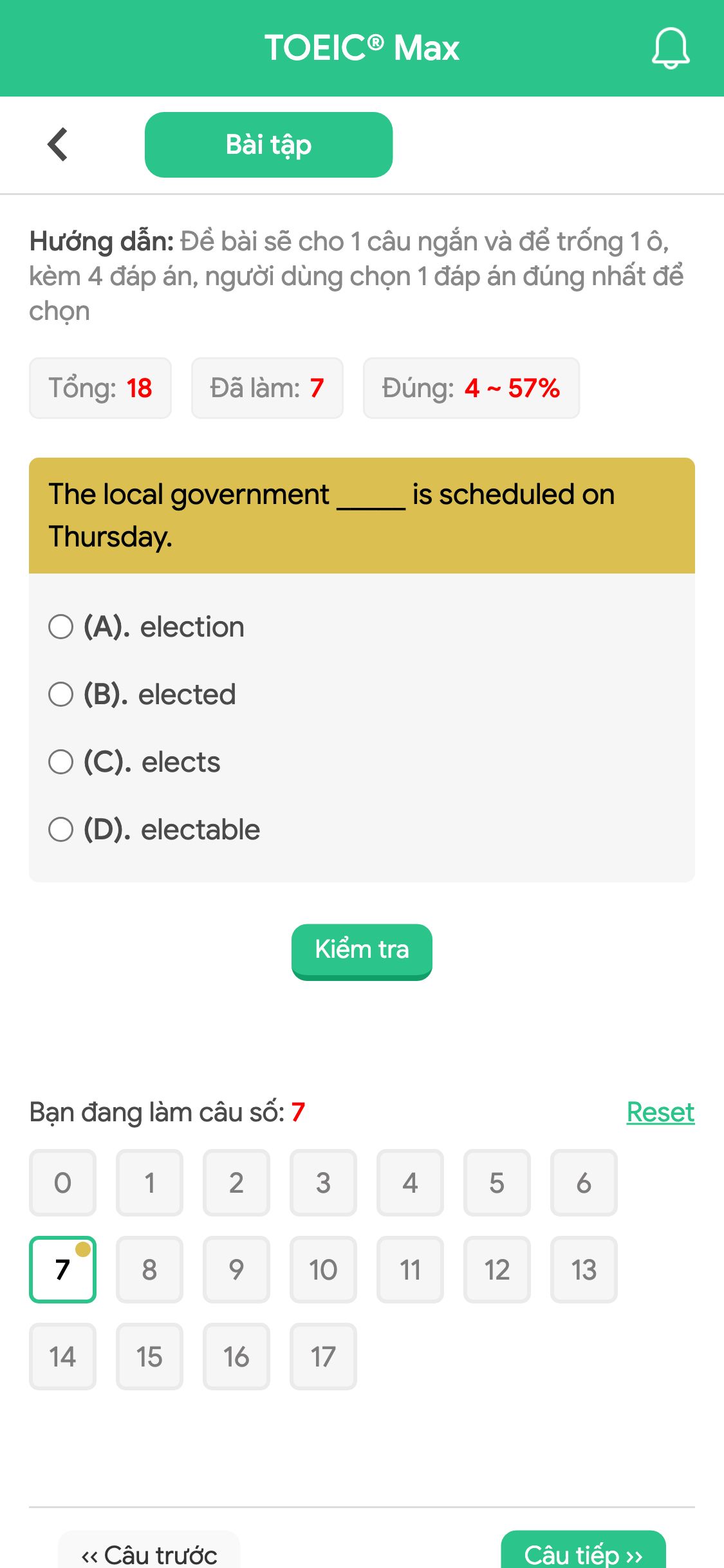 The local government _____ is scheduled on Thursday.