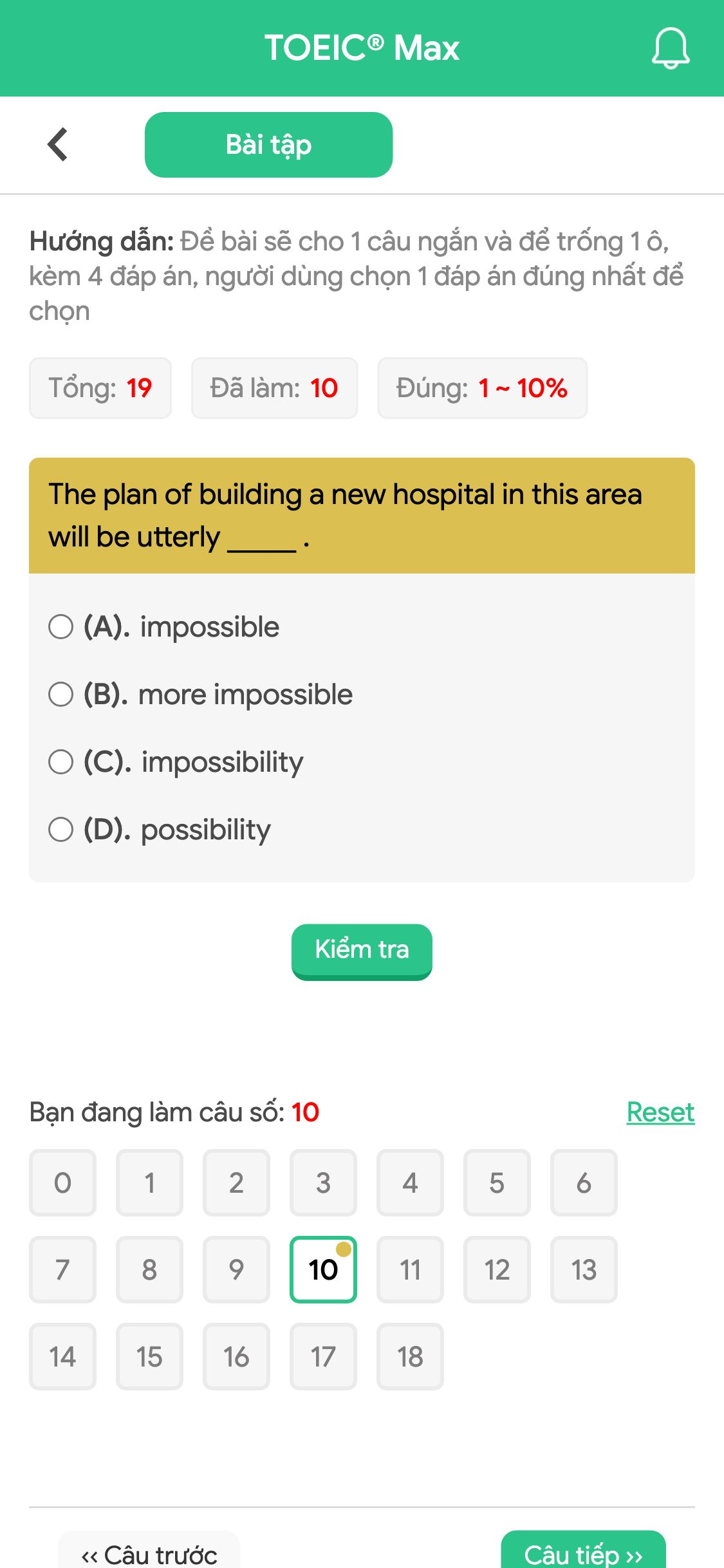 The plan of building a new hospital in this area will be utterly _____ .