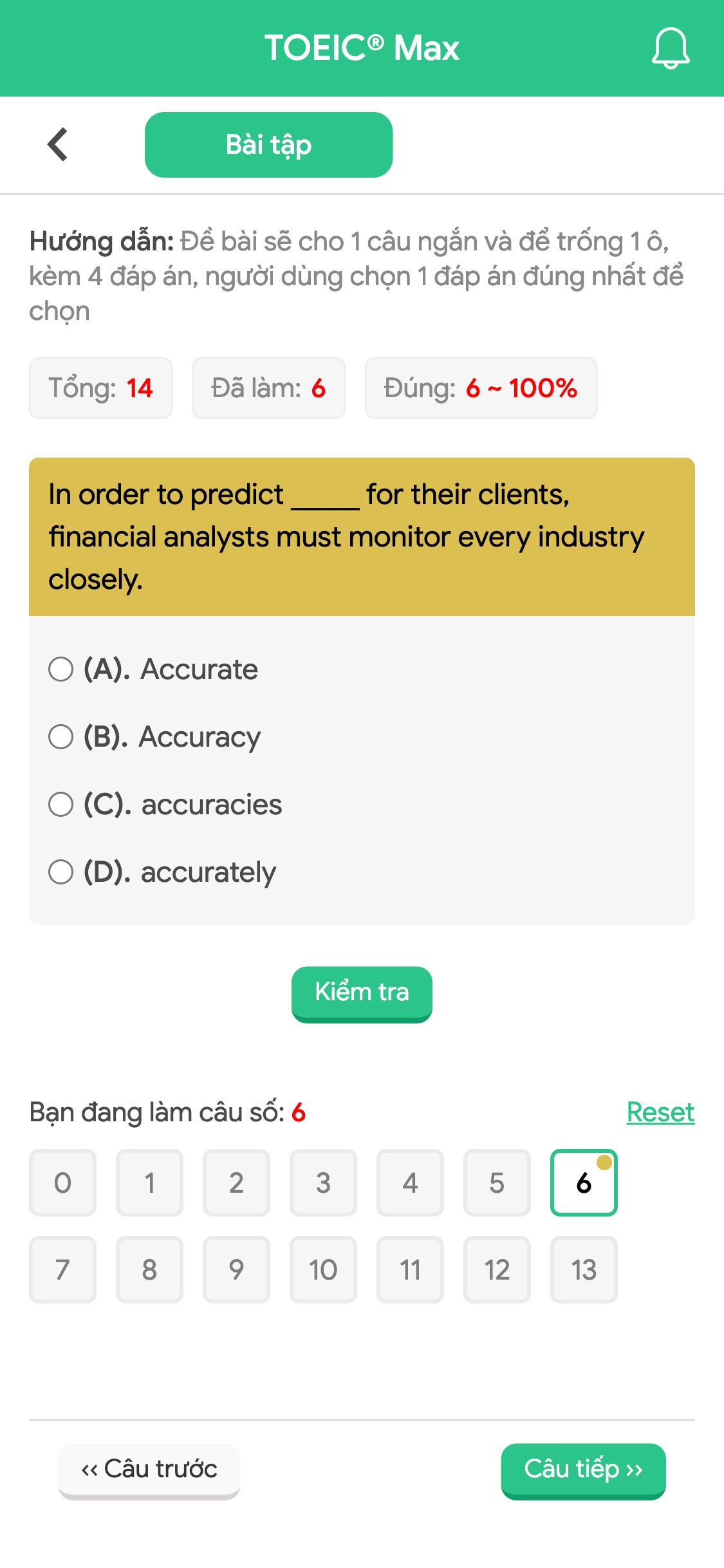 In order to predict _____ for their clients, financial analysts must monitor every industry closely.