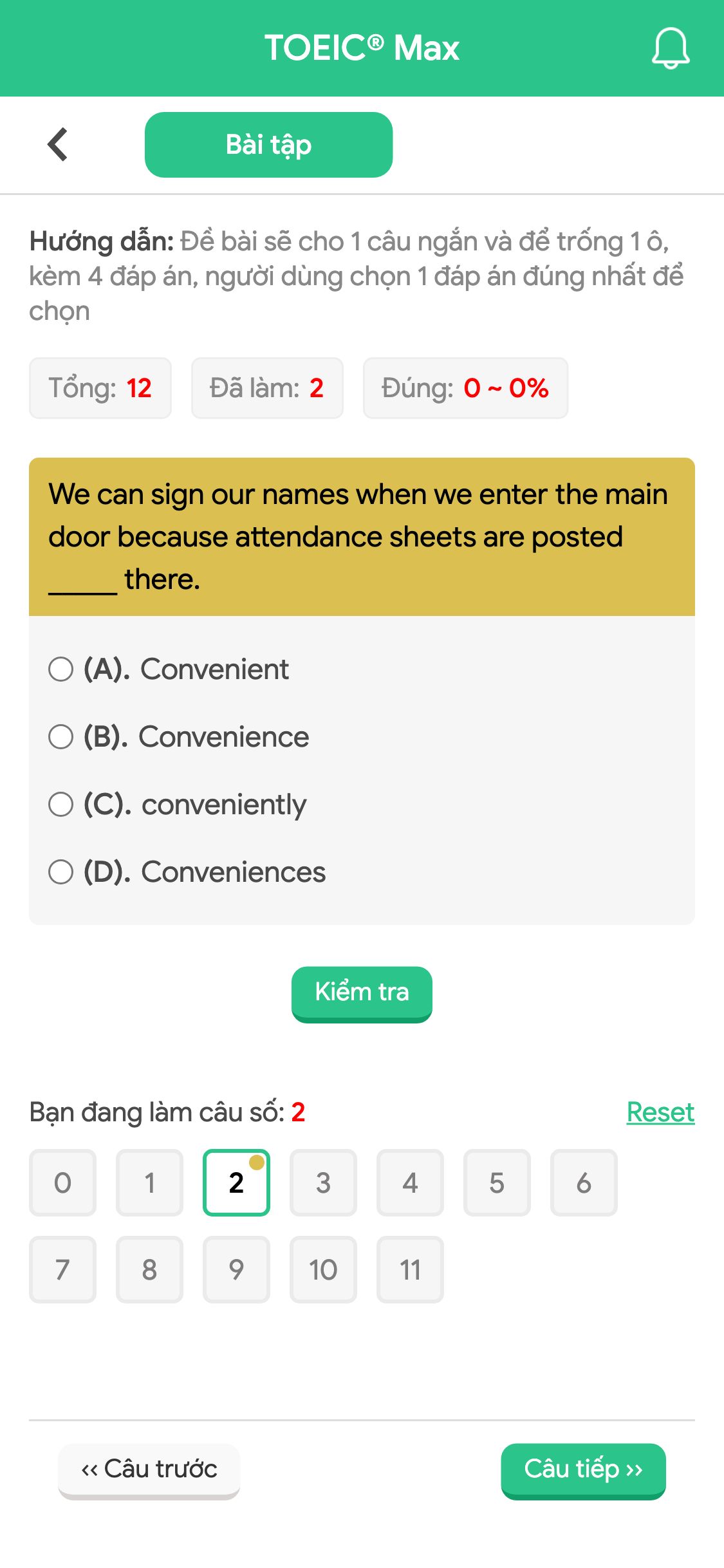 We can sign our names when we enter the main door because attendance sheets are posted _____ there.