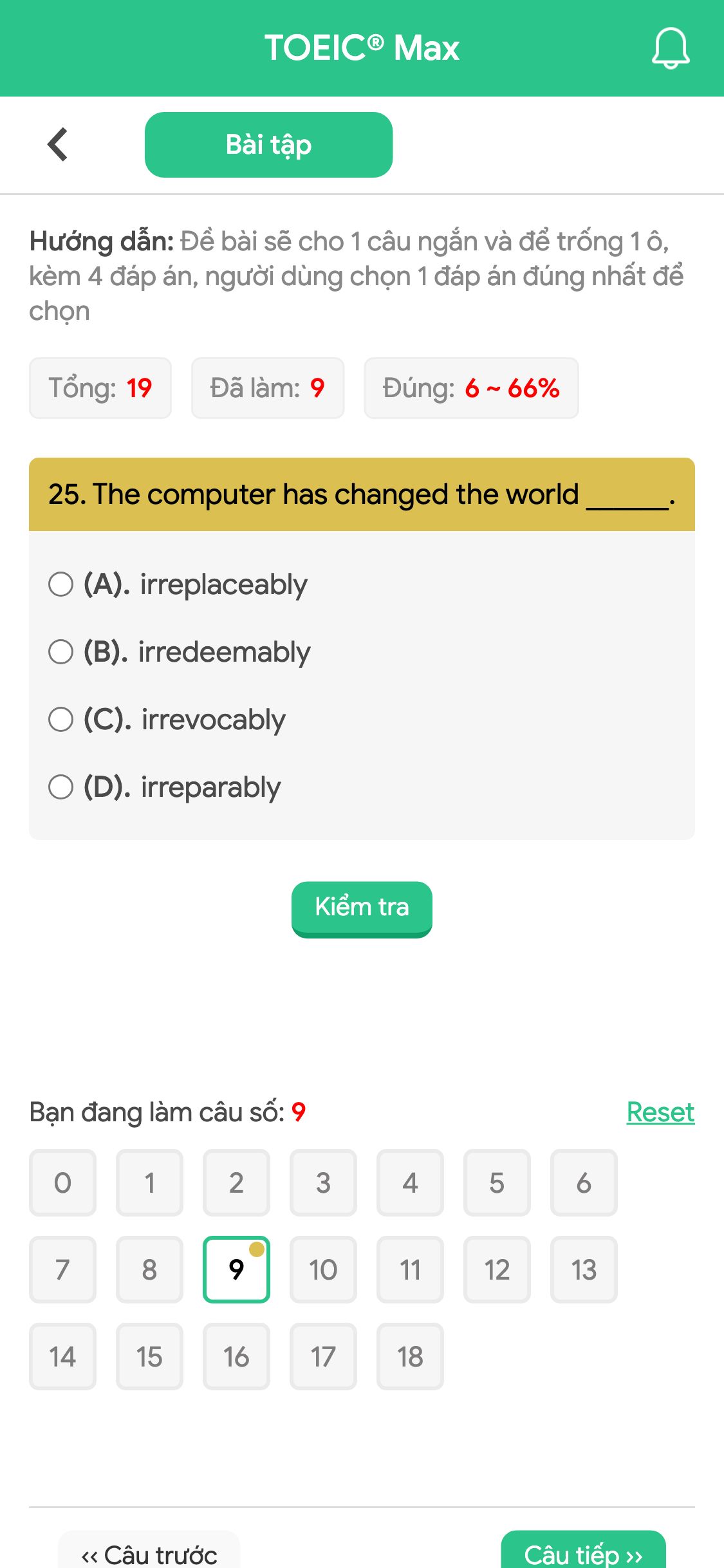 25. The computer has changed the world ______.