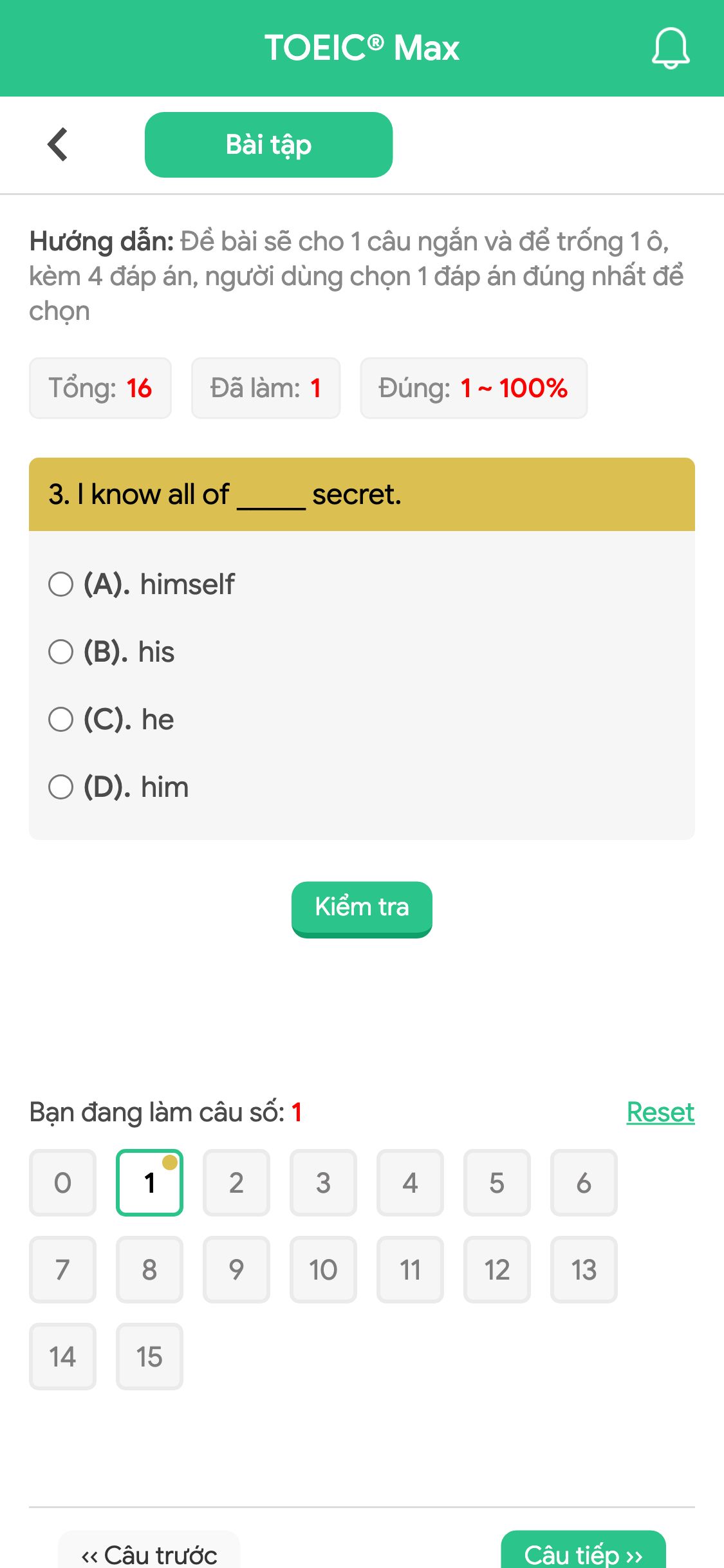 3. I know all of _____ secret.