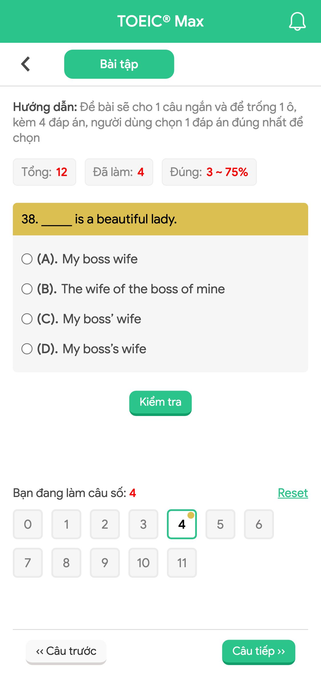 38. _____ is a beautiful lady.