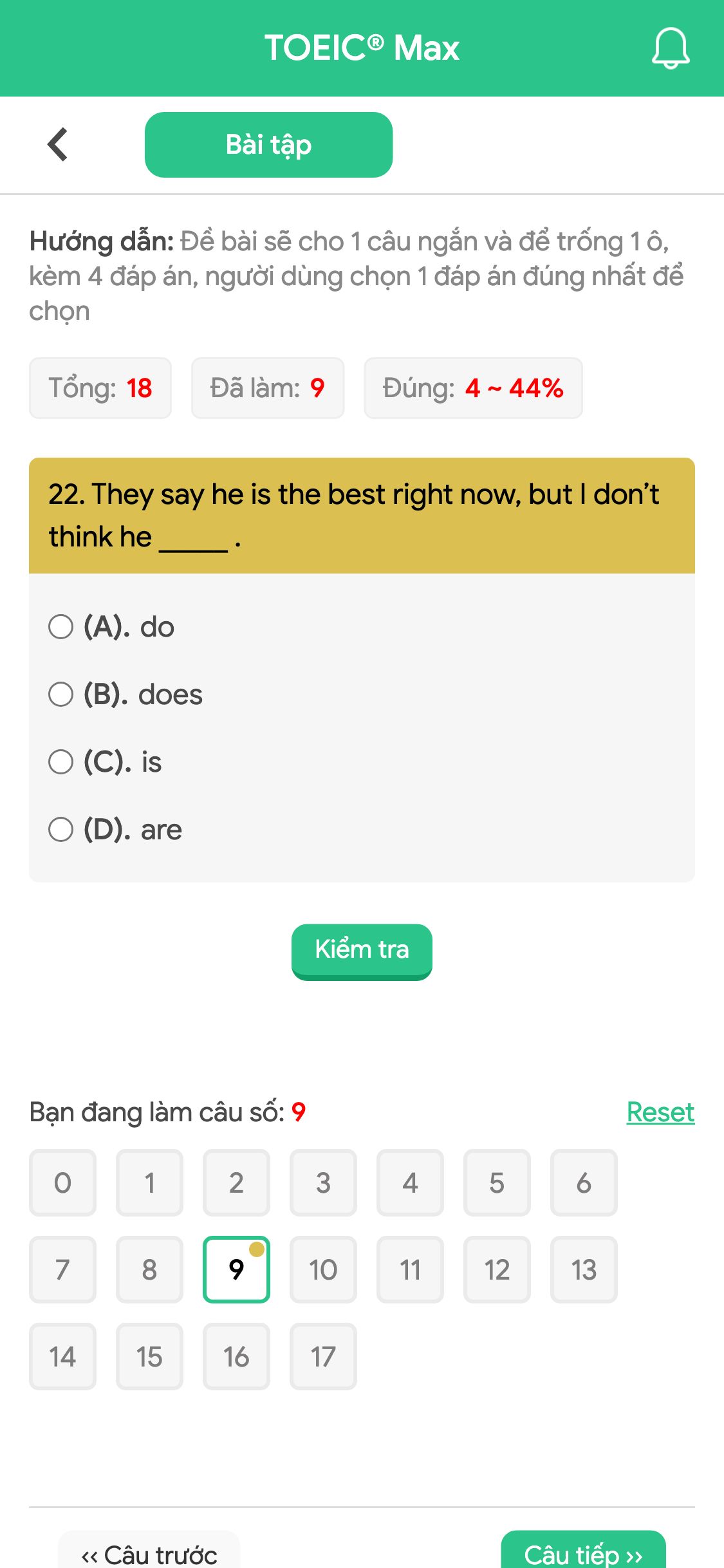 22. They say he is the best right now, but I don’t think he _____ .